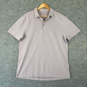 lululemon athletica Gray Polo Shirt